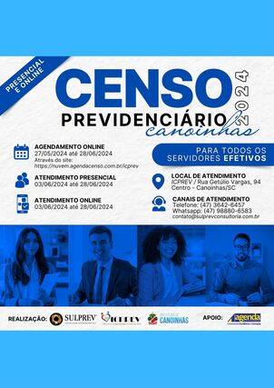 Censo Previdenciário 2024
